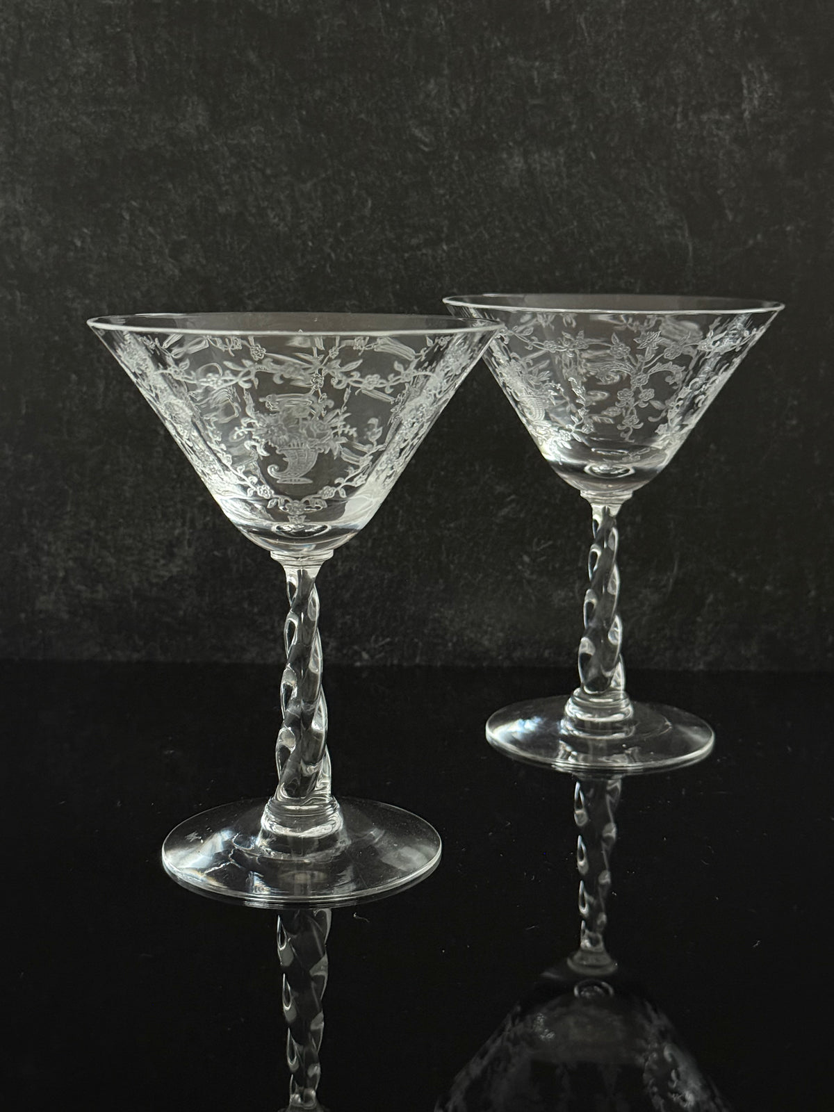 Abundance Martini Glasses