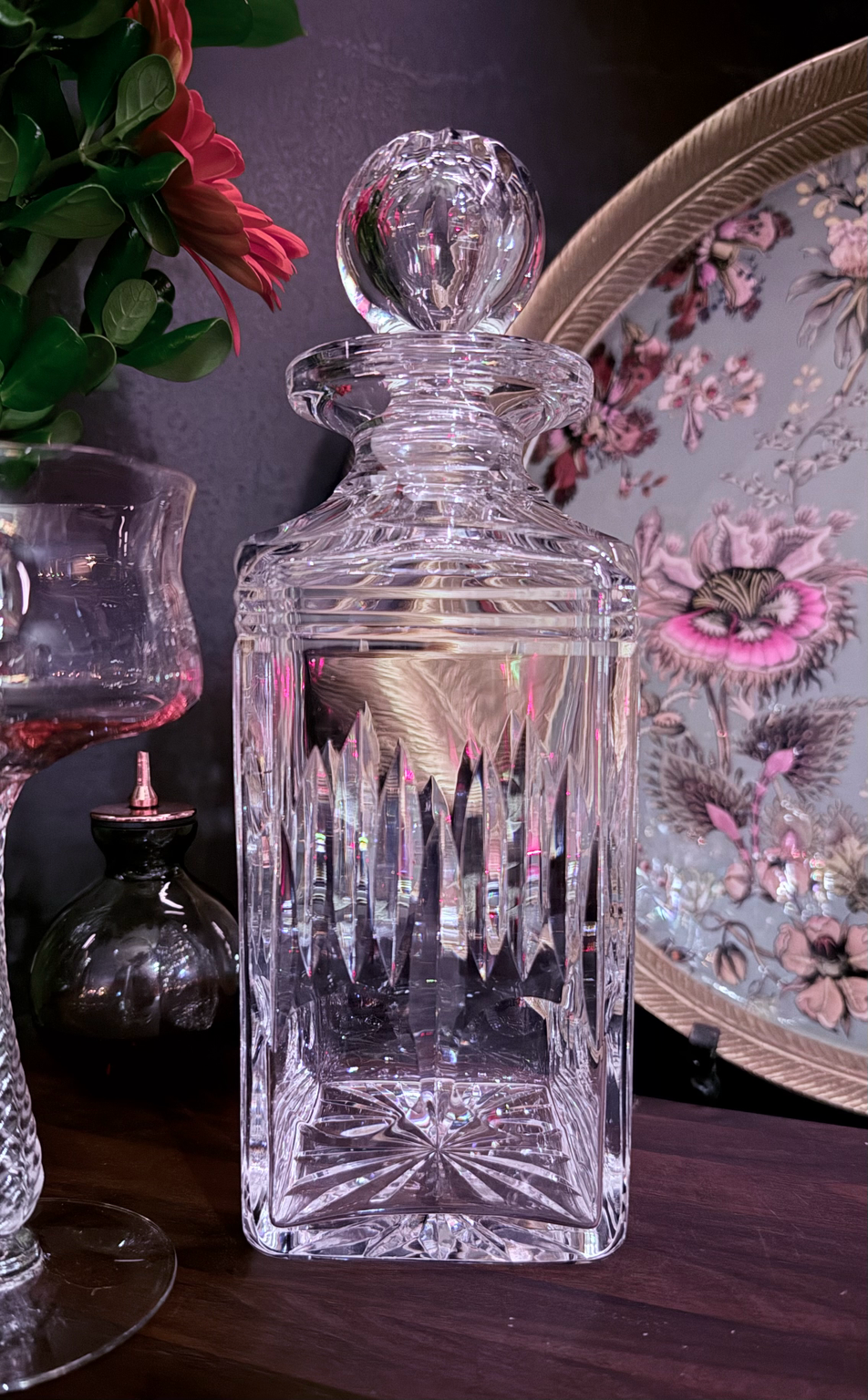 Cut Crystal Decanter