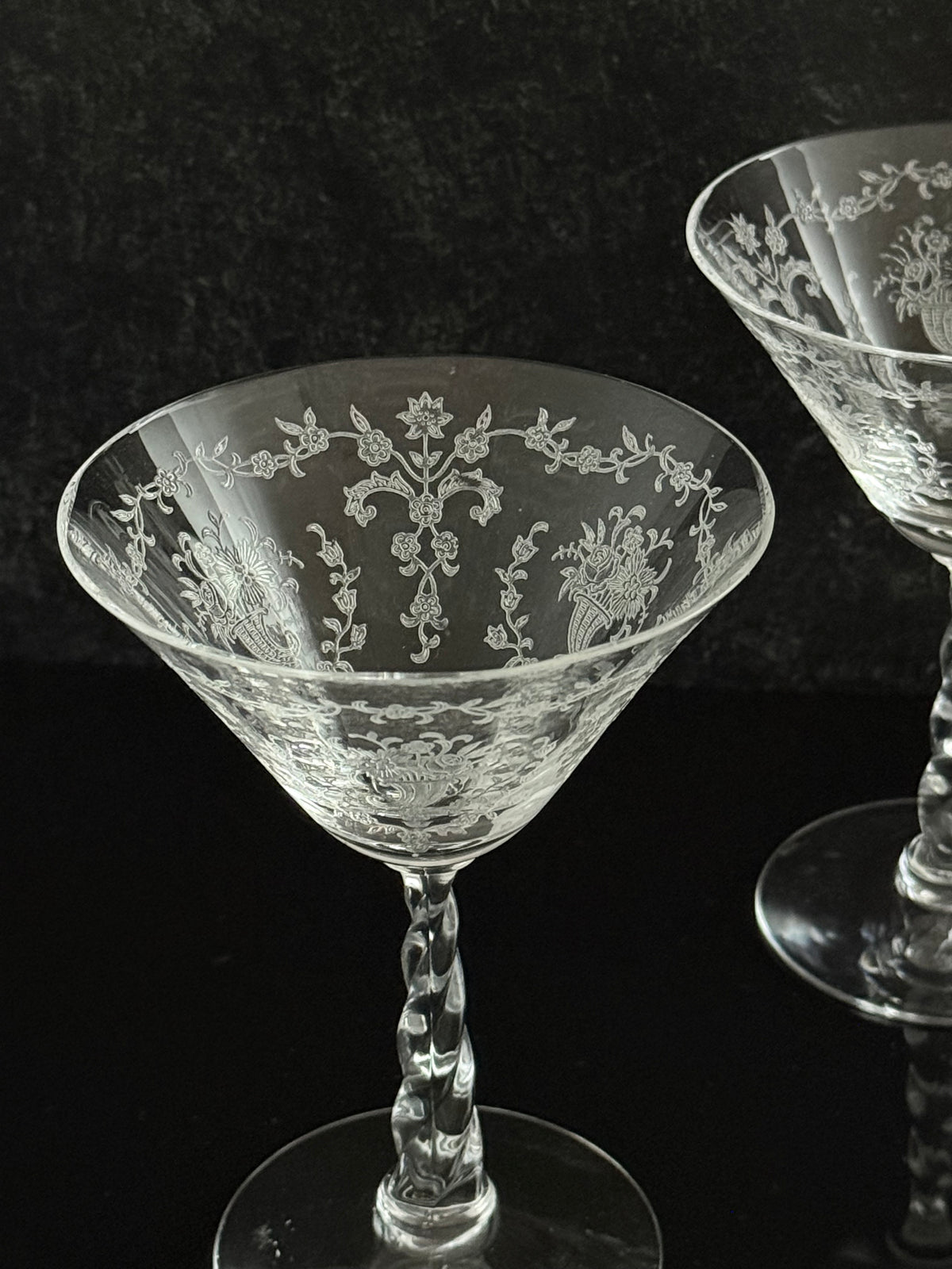 Abundance Martini Glasses