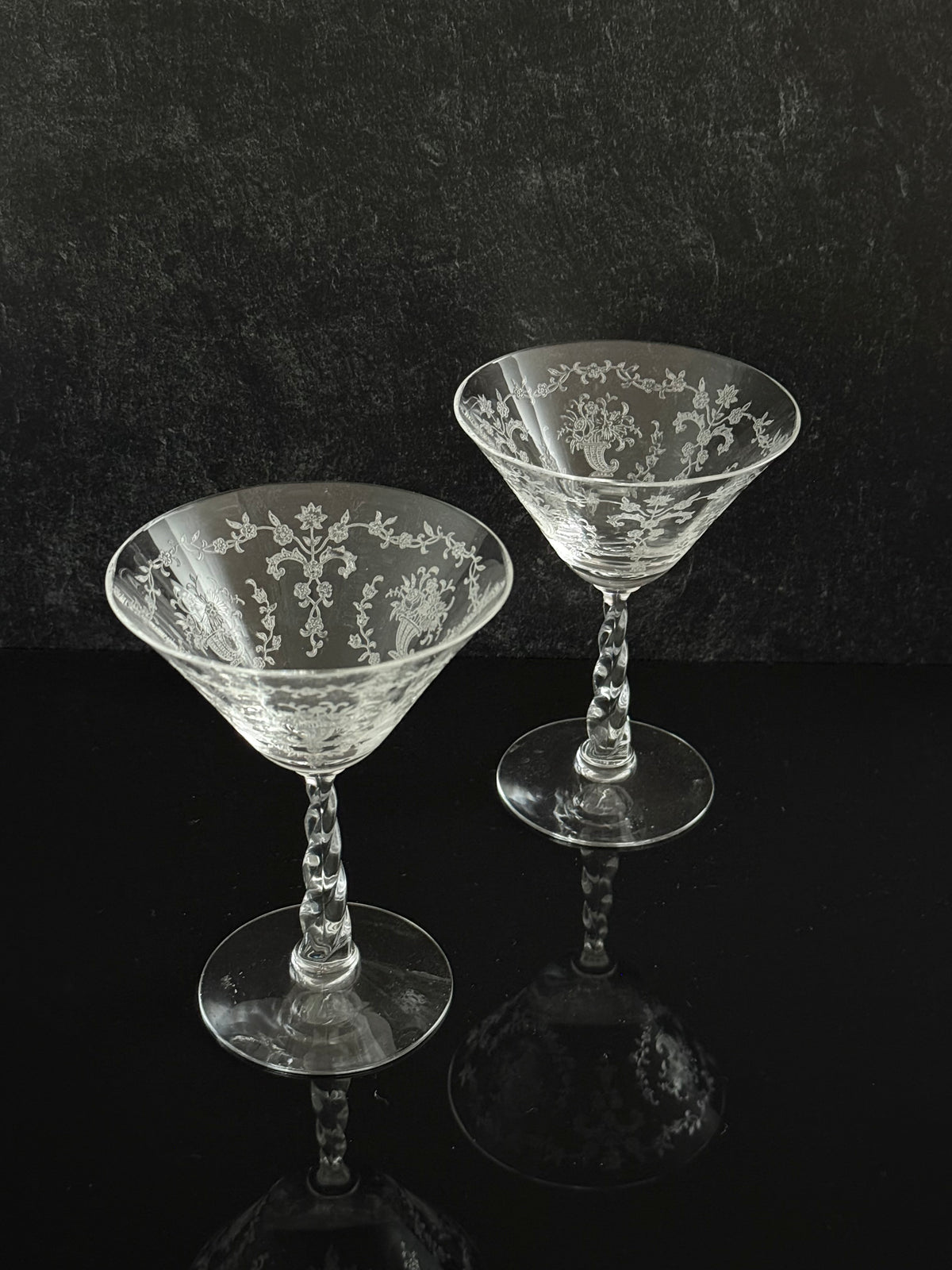 Abundance Martini Glasses