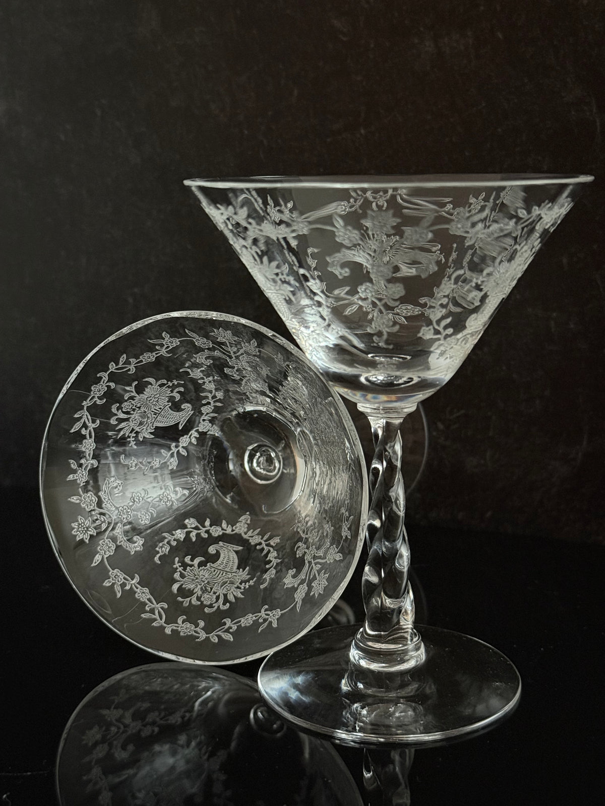 Abundance Martini Glasses