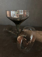 Vintage Coupe Glass Set