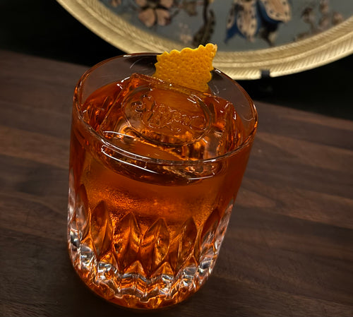 Heavy Cut Crystal Rocks Glasses