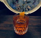 Vintage Cut Crystal Double Old Fashioned Glass Set