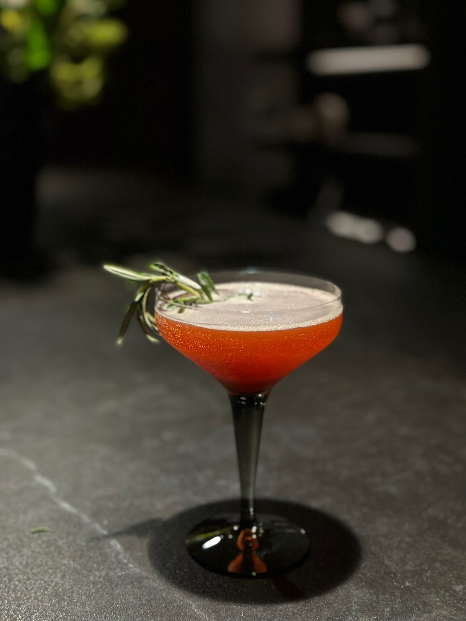 Vintage Coupe Glass Set