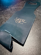 BYO Bottle Bag, Navy Genuine Leather