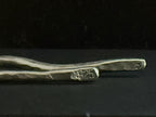 Sterling Silver Hand Forged Wavy Cocktail Picks - Set of 2