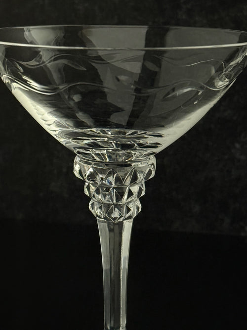 Diamond Martini Glasses