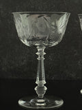 Lattice Nick & Nora Glasses
