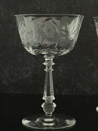 Lattice Nick & Nora Glasses