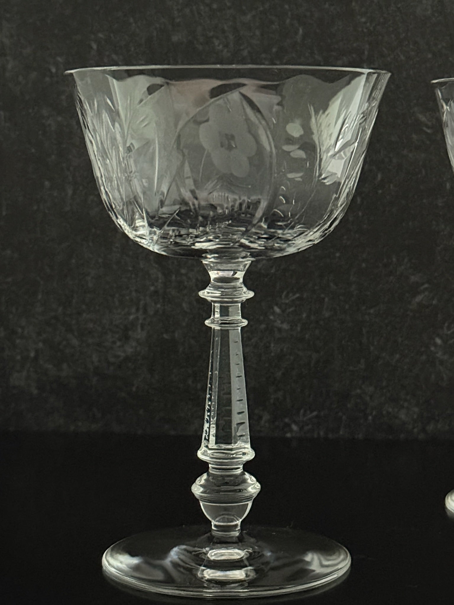 Lattice Nick & Nora Glasses