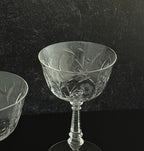 Lattice Nick & Nora Glasses