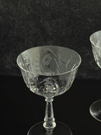 Lattice Nick & Nora Glasses