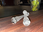 Vintage Textured Crystal Muddler