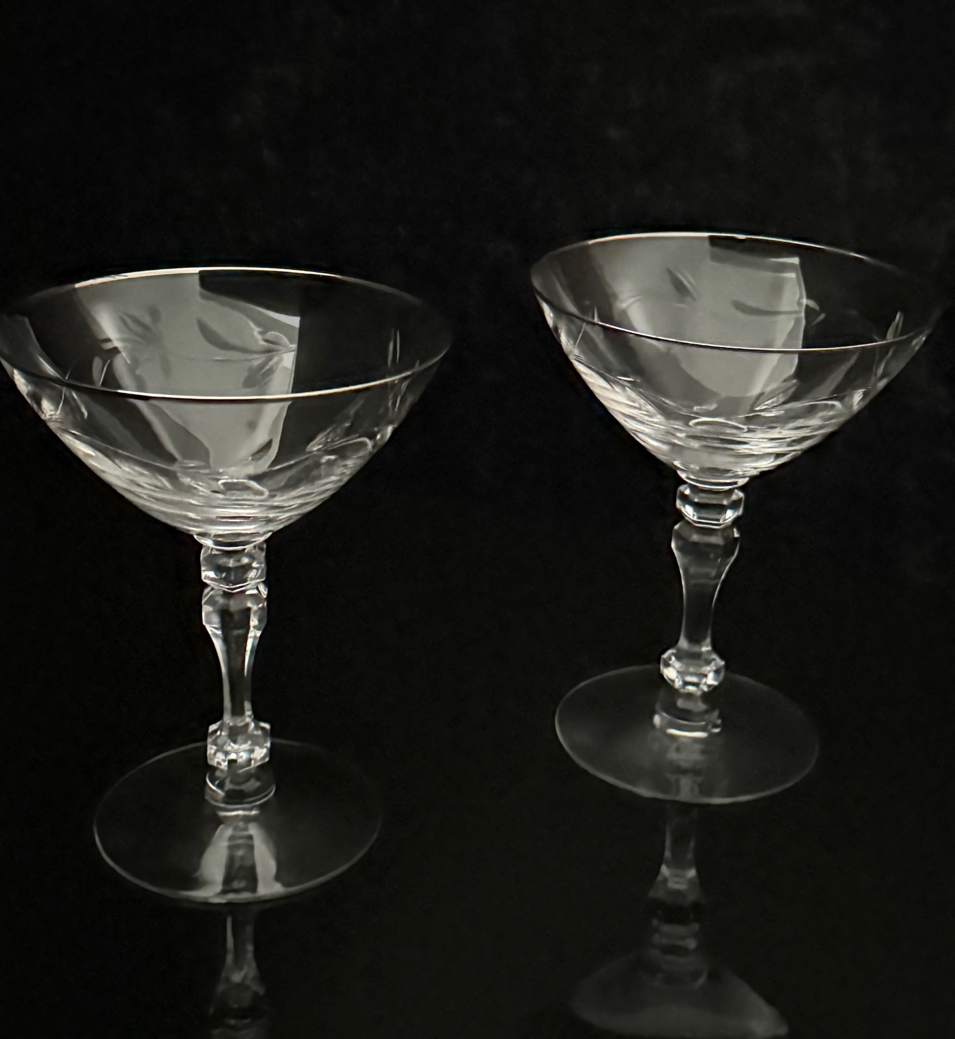 Pinnacle Martini Glasses