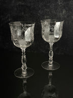 Rose Wine Glasses