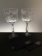 Rose Wine Glasses