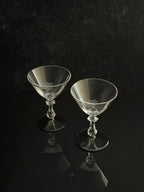 Olive Martini Glasses