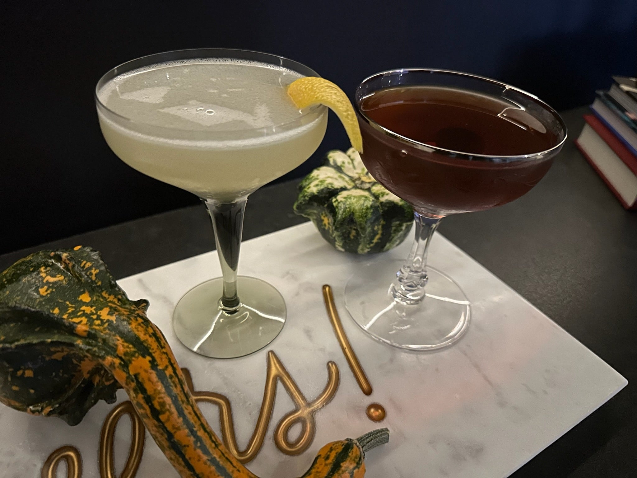 Vintage Coupe Glass Set